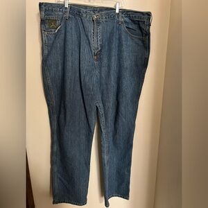 CINCH Classic Green Label Western Bootcut Denim Jeans Medium Wash Men's 46x34